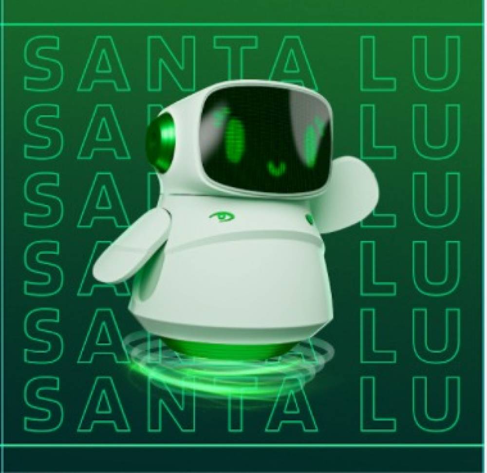 Santa Lu a atendente Virtual